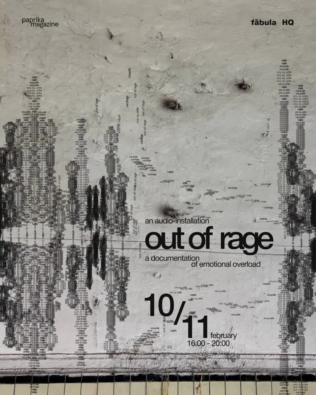 out of rage — out of rage afisha