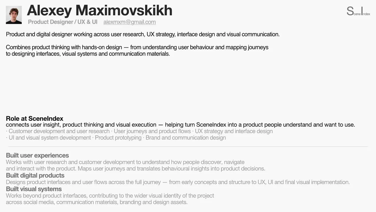 sceneindex — pitch deck, slide 19